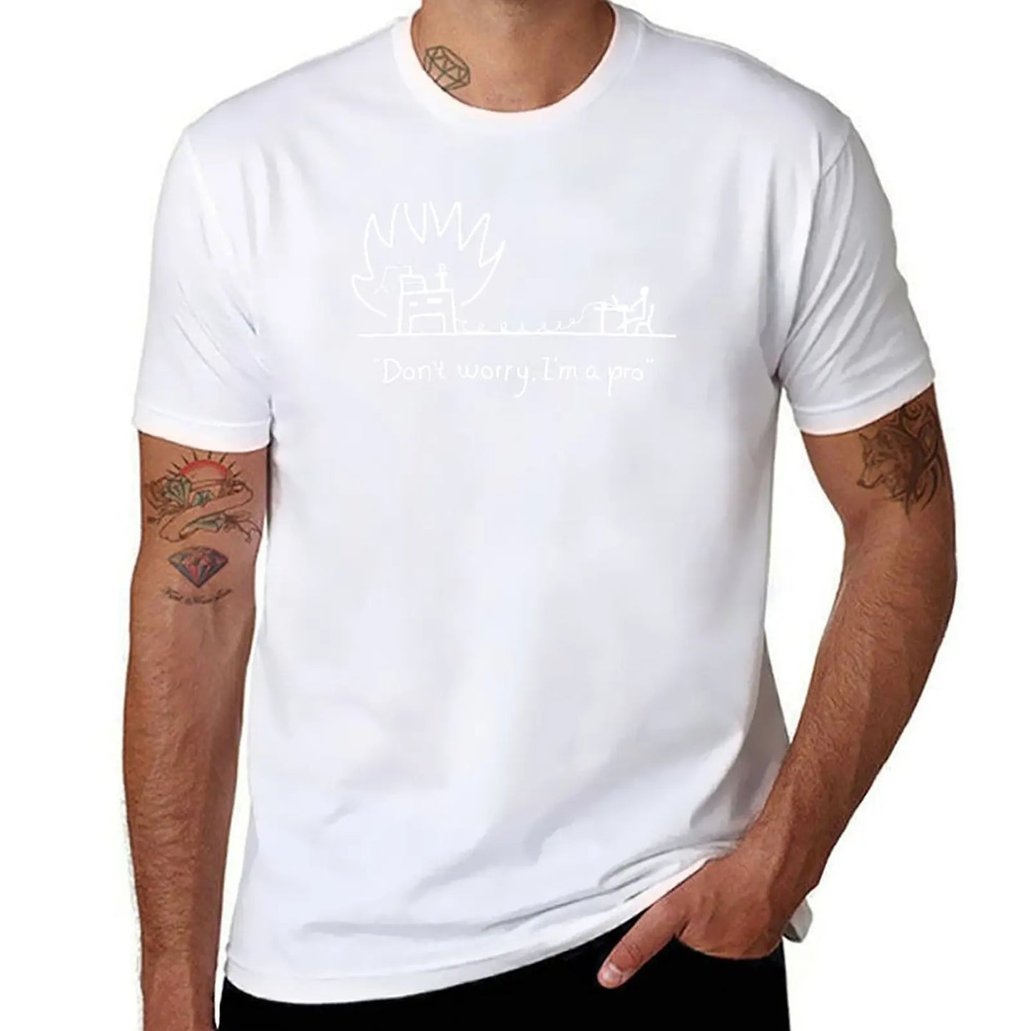 Server on Fire Programmer T-Shirt - 2 - ps