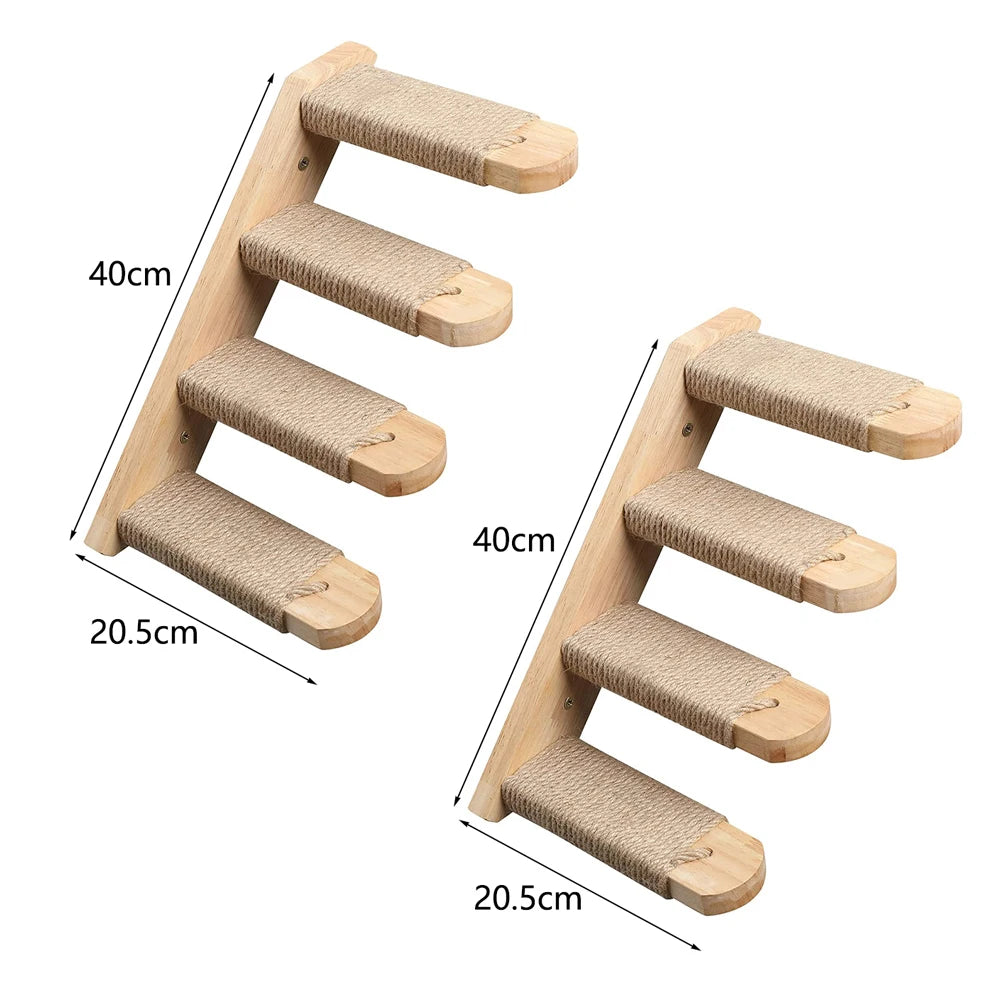 Cat Stairs Wall-Mounted Steps - 5 - ps | ONEFY.SHOP