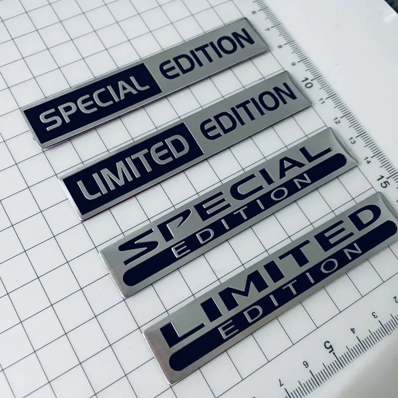 3D Metal LIMITED EDITION Sticker - 3 - cs | ONEFY.SHOP