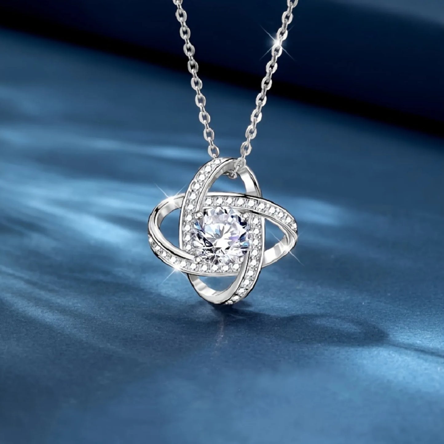 To My Wife" Love Knot Necklace - 7 -  rs | ONEFY.SHOP