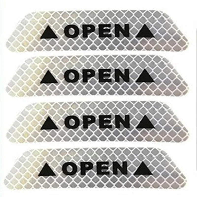 Car Door Open Warning Stickers - 3 - cs | ONEFY.SHOP