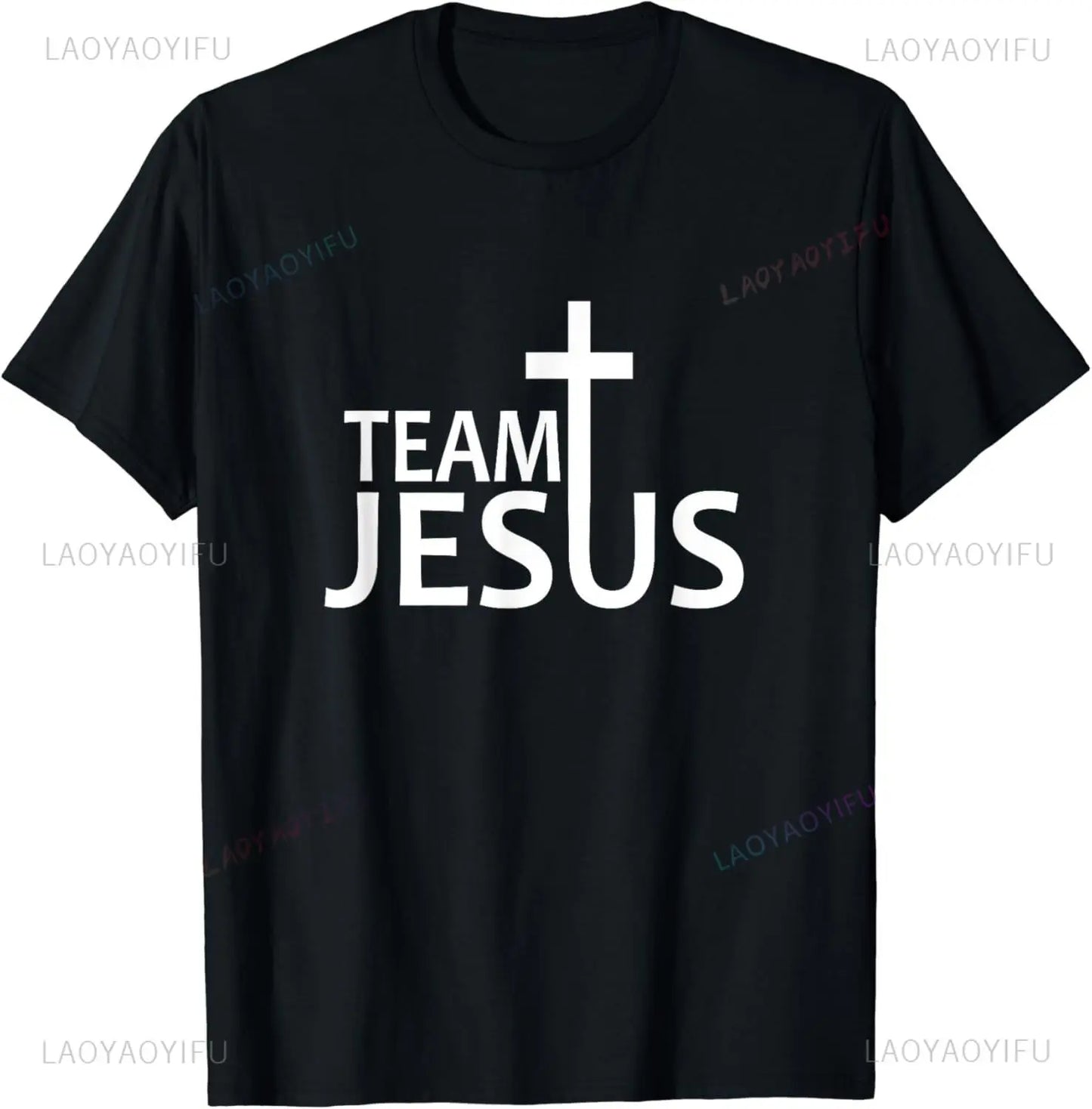 Team Jesus Faith T-Shirt - 8 - an | ONEFY.SHOP