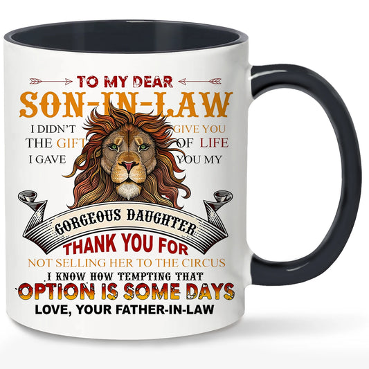 Son-in-Law Appreciation Mug - 2 - aw | ONEFY.SHOP