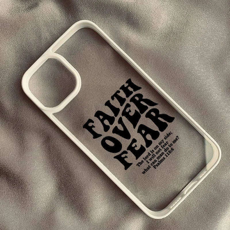 FAITH OVER FEAR iPhone Case - 8 - an | ONEFY.SHOP