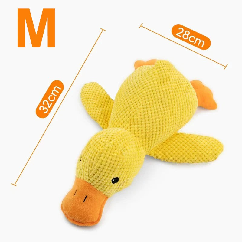 Yellow Duck Dog Toy Plush - 5 - ps | ONEFY.SHOP