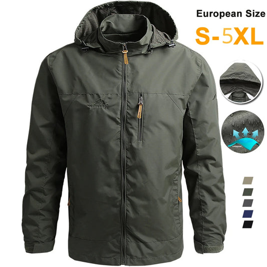 Waterproof Outdoor Utility Jacket - 2 - gn | ONEFY.SHOP