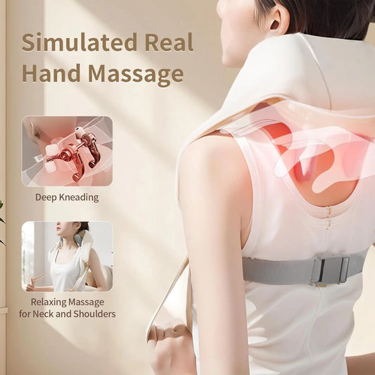 Cordless Deep Kneading Shoulder Massager - 4 -  pe | ONEFY.SHOP
