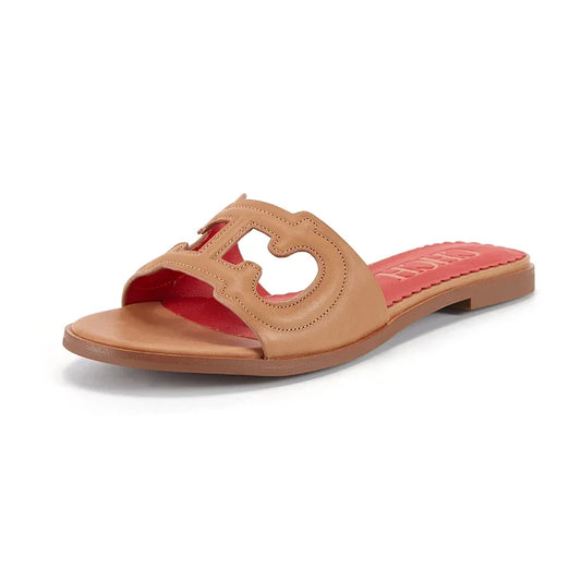 Monogrammed Flat Slide Sandal Collection  - 2 - gn  | ONEFY.SHOP