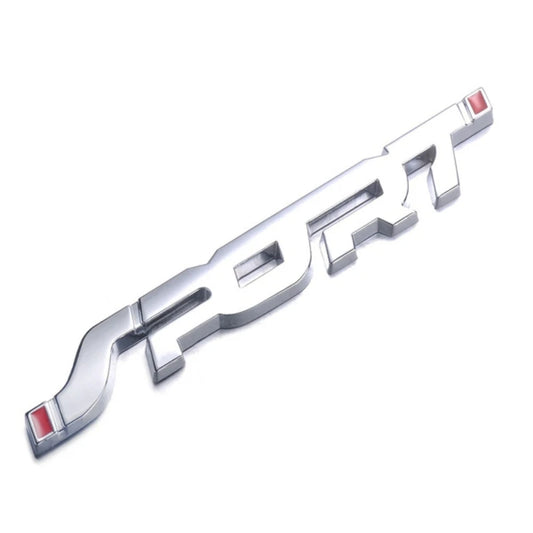 Metal 3D Sport Sticker Trunk - 3 - cs | ONEFY.SHOP