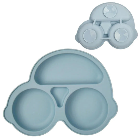 Kids Silicone Dining Plate - 9 - bs | ONEFY.SHOP