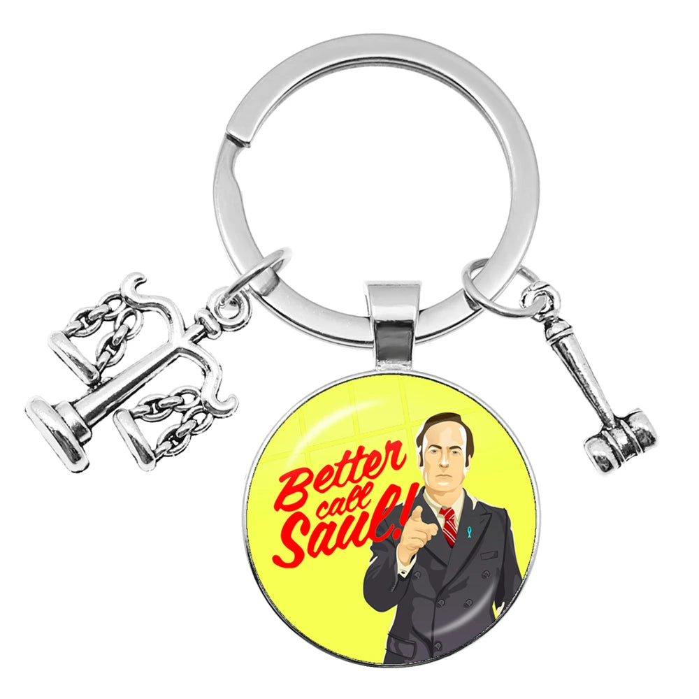 Better Call Saul Keychain - 2 - aw | ONEFY.SHOP