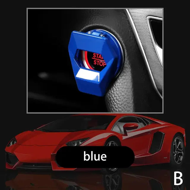 Car Start Stop Button Cover - 3 - cs | ONEFY.SHOP