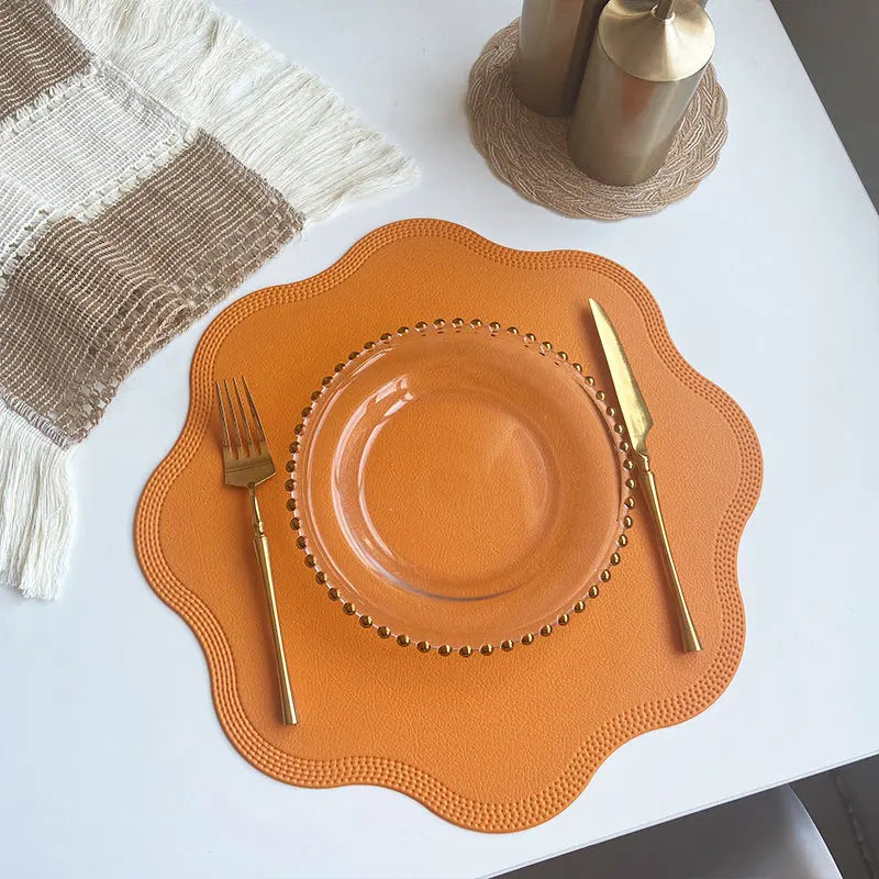 6PCS Placemats Sets Leather - 6 - km | ONEFY.SHOP