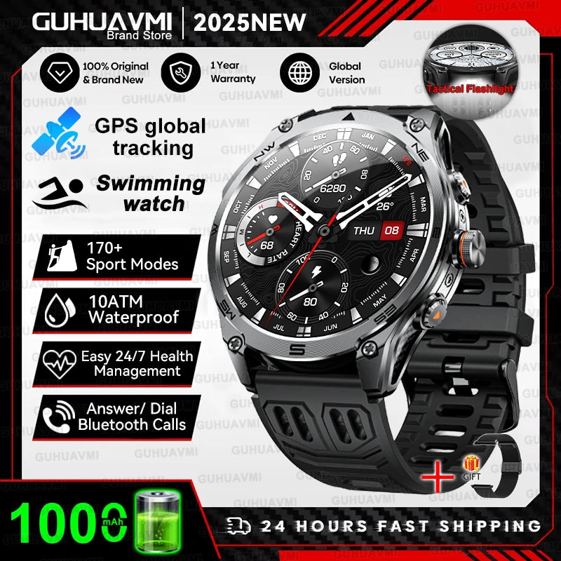Rugged Outdoor Smartwatch - 4 - ss | ONEFY.SHOP