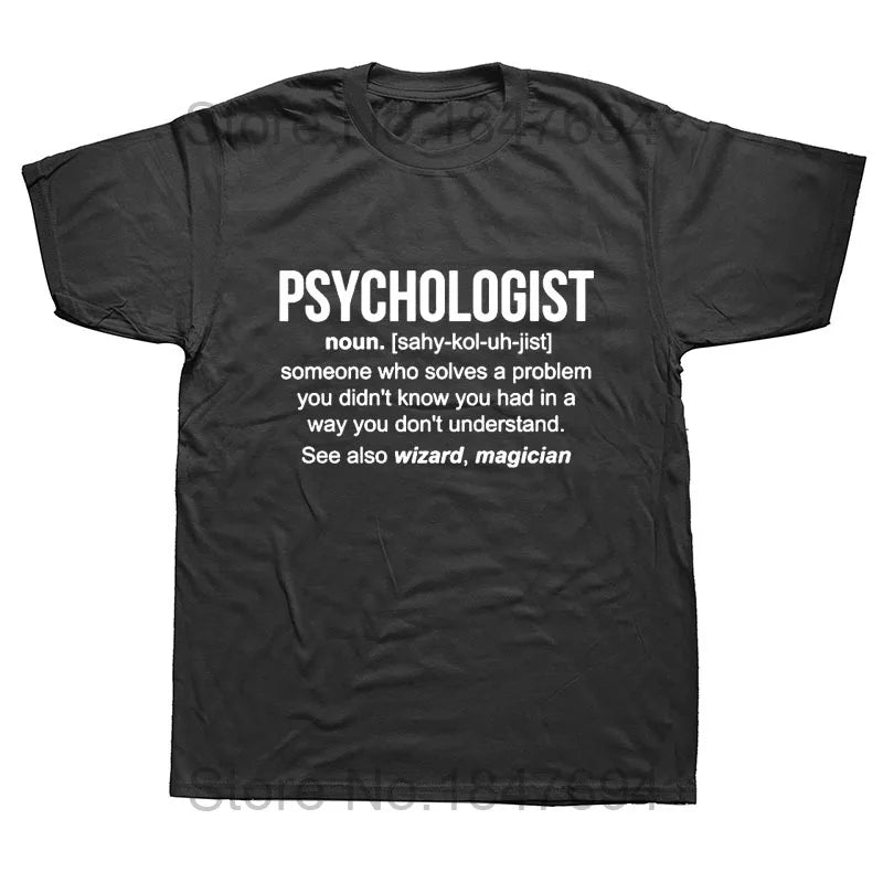 Funny Psychologist T-Shirt - 2 - ds  | ONEFY.SHOP