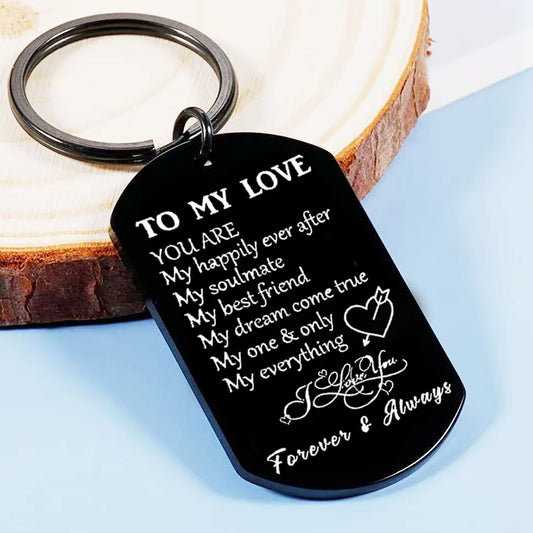 To My Love" Keychain - 7 -  rs | ONEFY.SHOP
