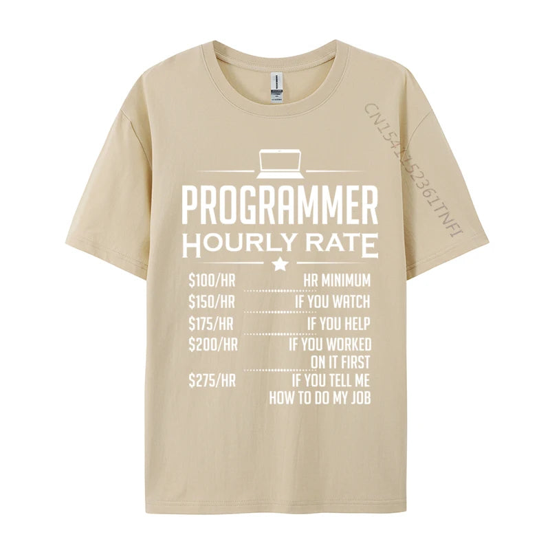 Programmer Hourly Rate T-Shirt - 2 - ps  | ONEFY.SHOP