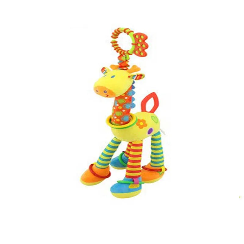 Giraffe Animal Handbells Plush - 9 - tg | ONEFY.SHOP