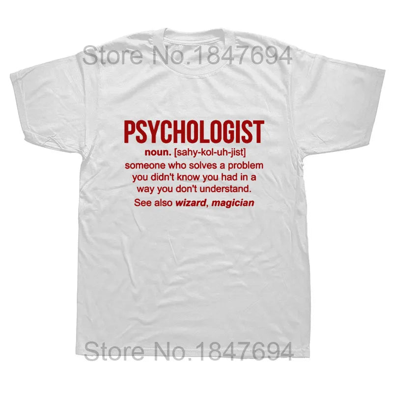 Funny Psychologist T-Shirt - 2 - ds  | ONEFY.SHOP