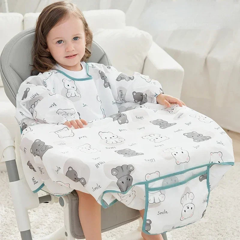 Baby Bibs Coverall Dining - 9 - bs | ONEFY.SHOP