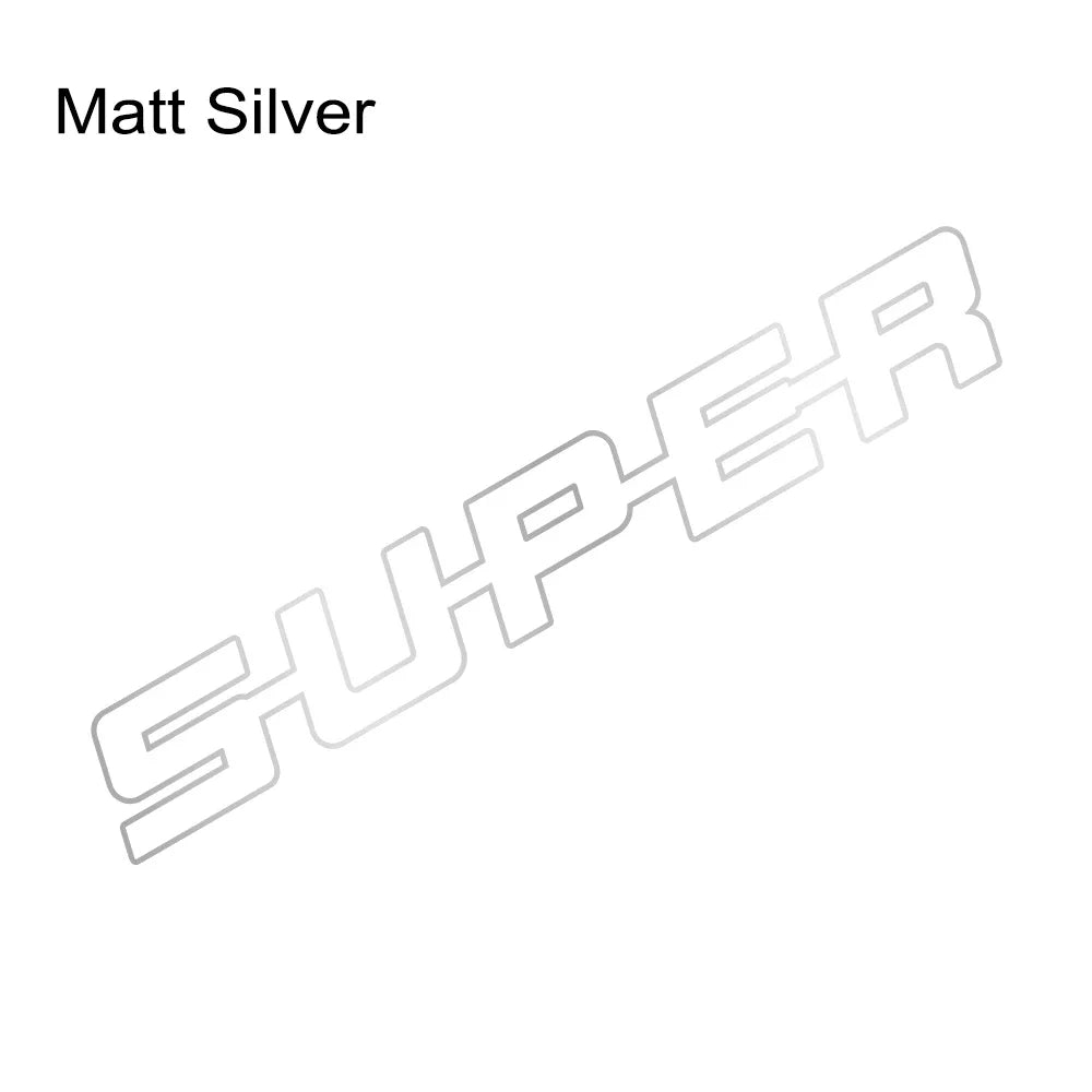 Truck "SUPER" Windshield Decal - 7 -  rs | ONEFY.SHOP