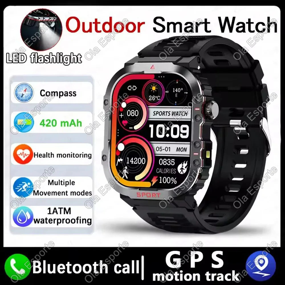 Rugged Outdoor Smart Watch