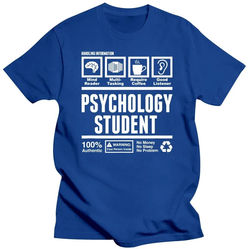 Psychology Student T-Shirt - 2 - ds | ONEFY.SHOP