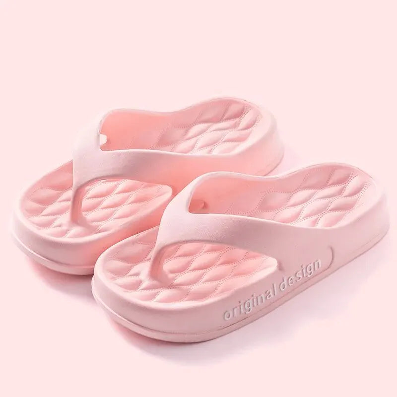 Minimalist Concave Thick Sole Slide Sandal - 2 - gn  | ONEFY.SHOP