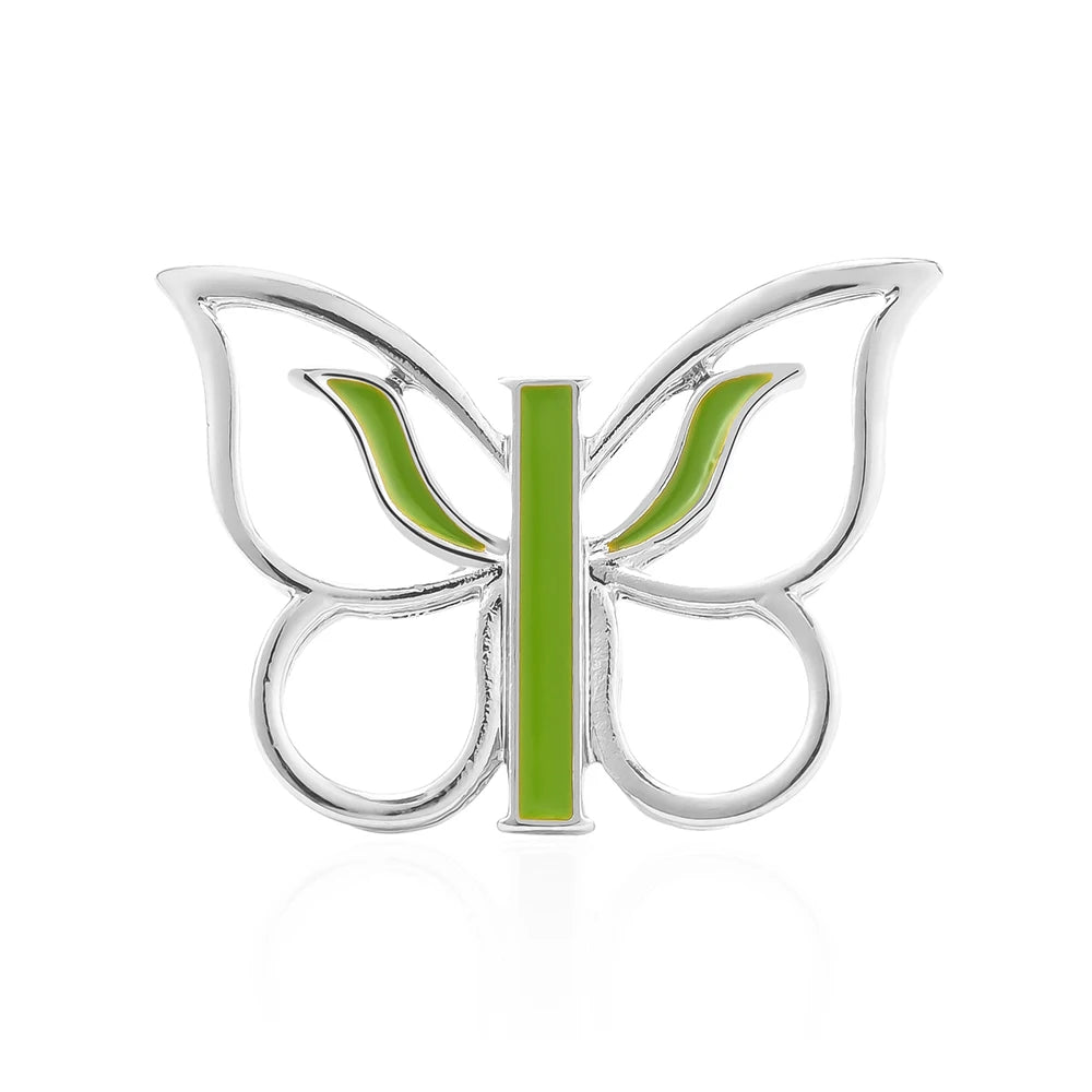 Butterfly Psychology Brooch - 2 - ds | ONEFY.SHOP