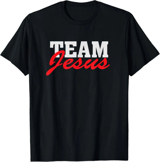 Team Jesus Faith T-Shirt - 8 - an | ONEFY.SHOP