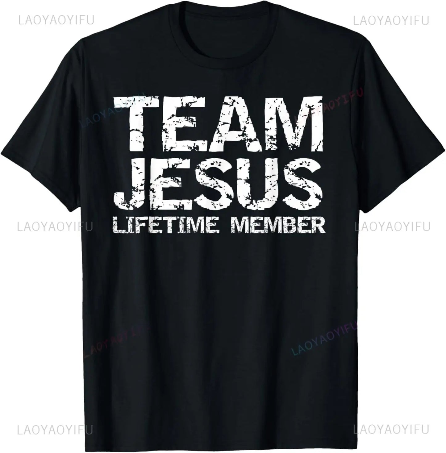 Team Jesus Faith T-Shirt - 8 - an | ONEFY.SHOP