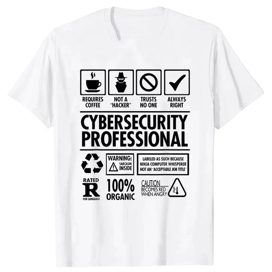 Cyber Security Professional T-Shirt - 2 - ps  | ONEFY.SHOP