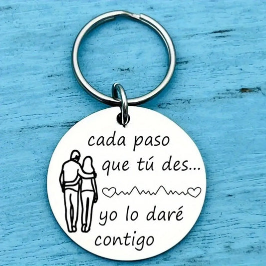 Every Step You Take..." Keychain - 7 -  rs | ONEFY.SHOP