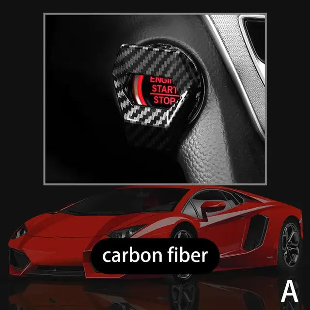 Car Start Stop Button Cover - 3 - cs | ONEFY.SHOP