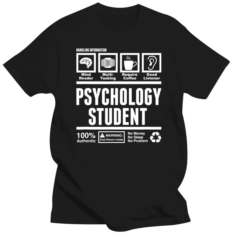 Psychology Student T-Shirt - 2 - ds | ONEFY.SHOP