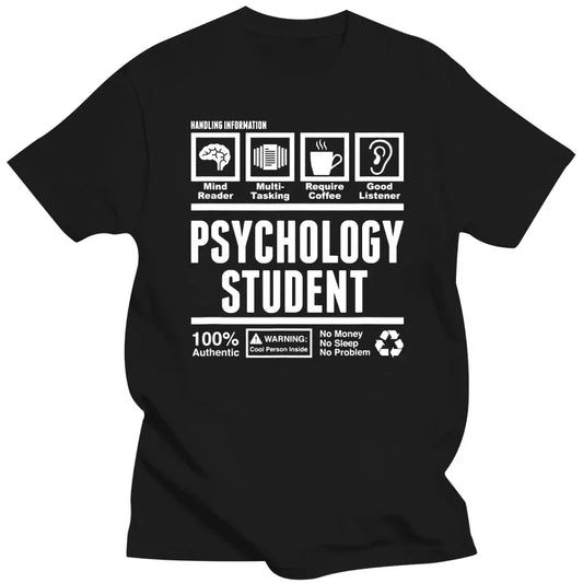 Psychology Student T-Shirt - 2 - ds | ONEFY.SHOP