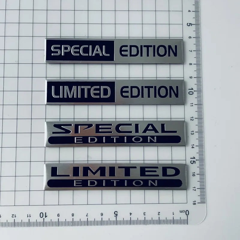 3D Metal LIMITED EDITION Sticker - 3 - cs | ONEFY.SHOP