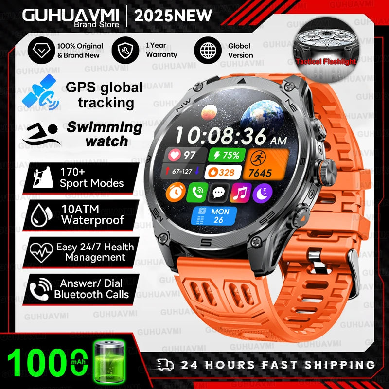Rugged Outdoor Smartwatch - 4 - ss | ONEFY.SHOP