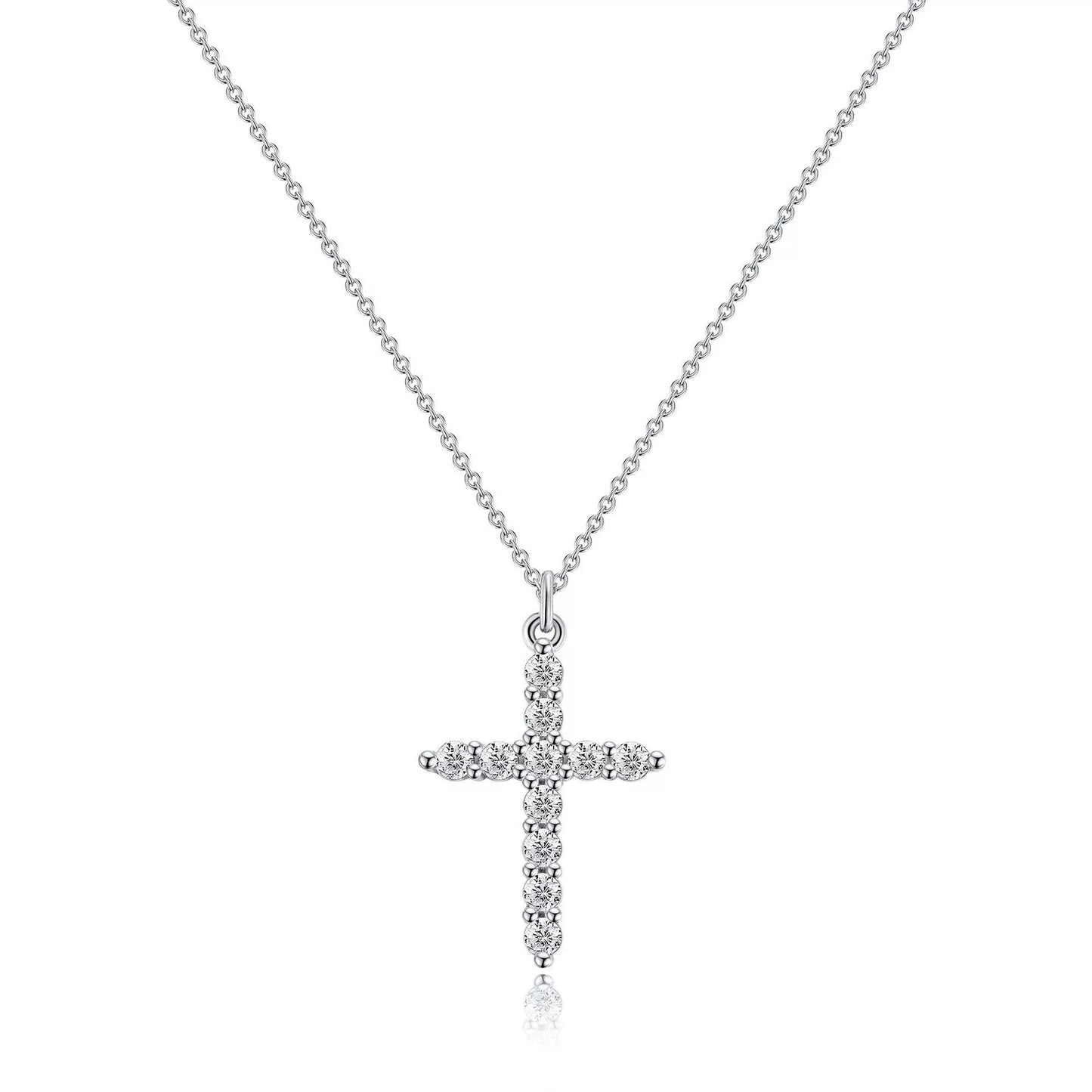 Rotatable Crown Cross Pendant Necklace - 8 - js | ONEFY.SHOP