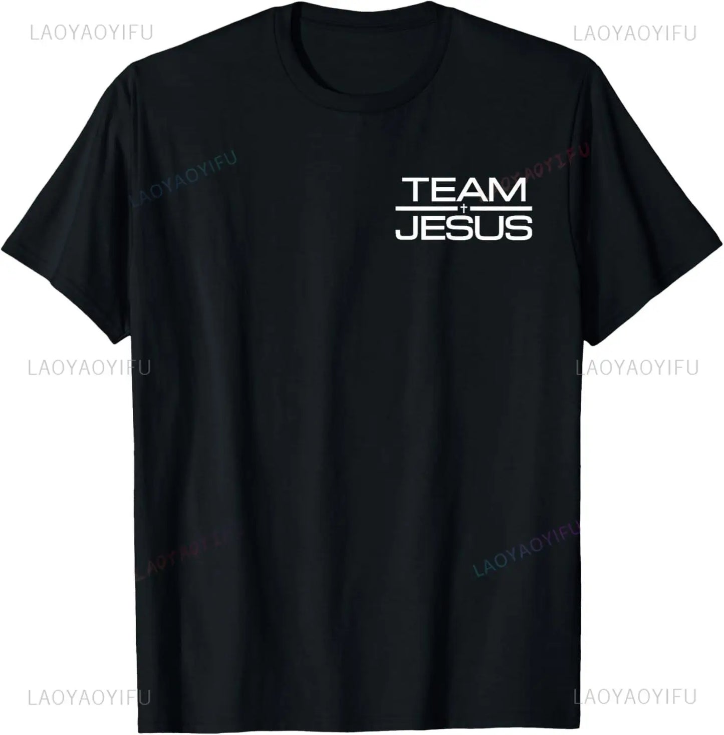 Team Jesus Faith T-Shirt - 8 - an | ONEFY.SHOP