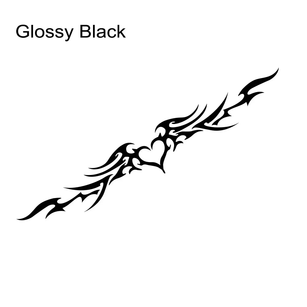 Tribal Style Vinyl Car Decal - 3 - cs | ONEFY.SHOP