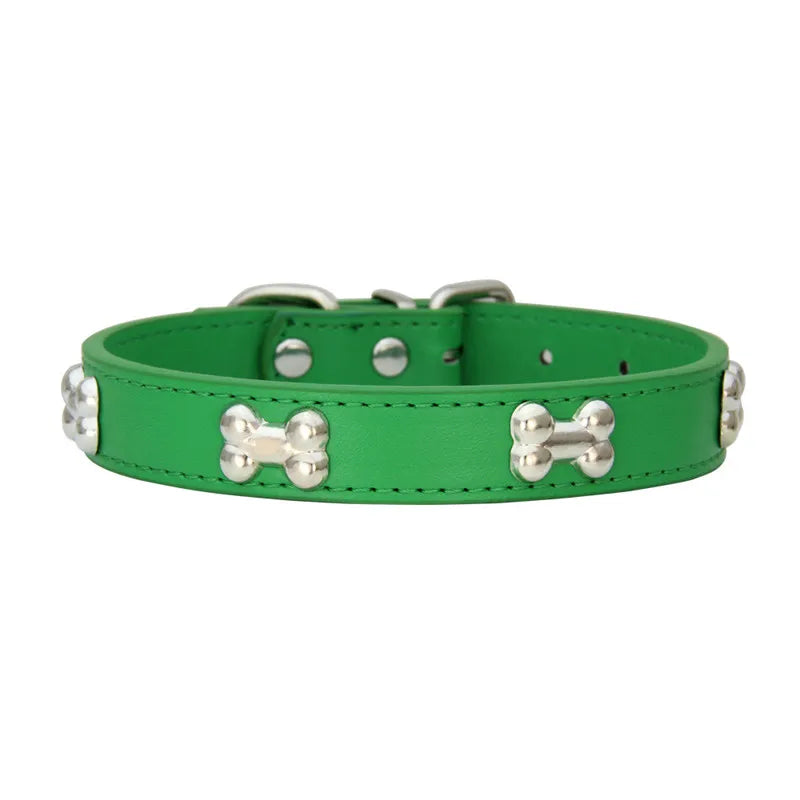 Fashion Leather Pet Collars - 5 - pn | ONEFY.SHOP