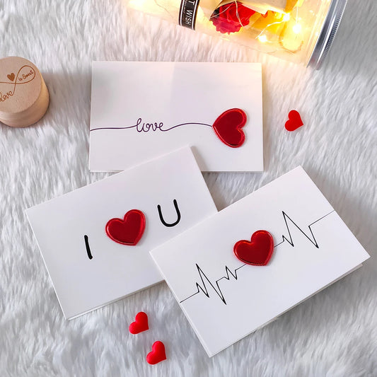 Romantic Decal Greeting Card Set - 7 -  rs | ONEFY.SHOP