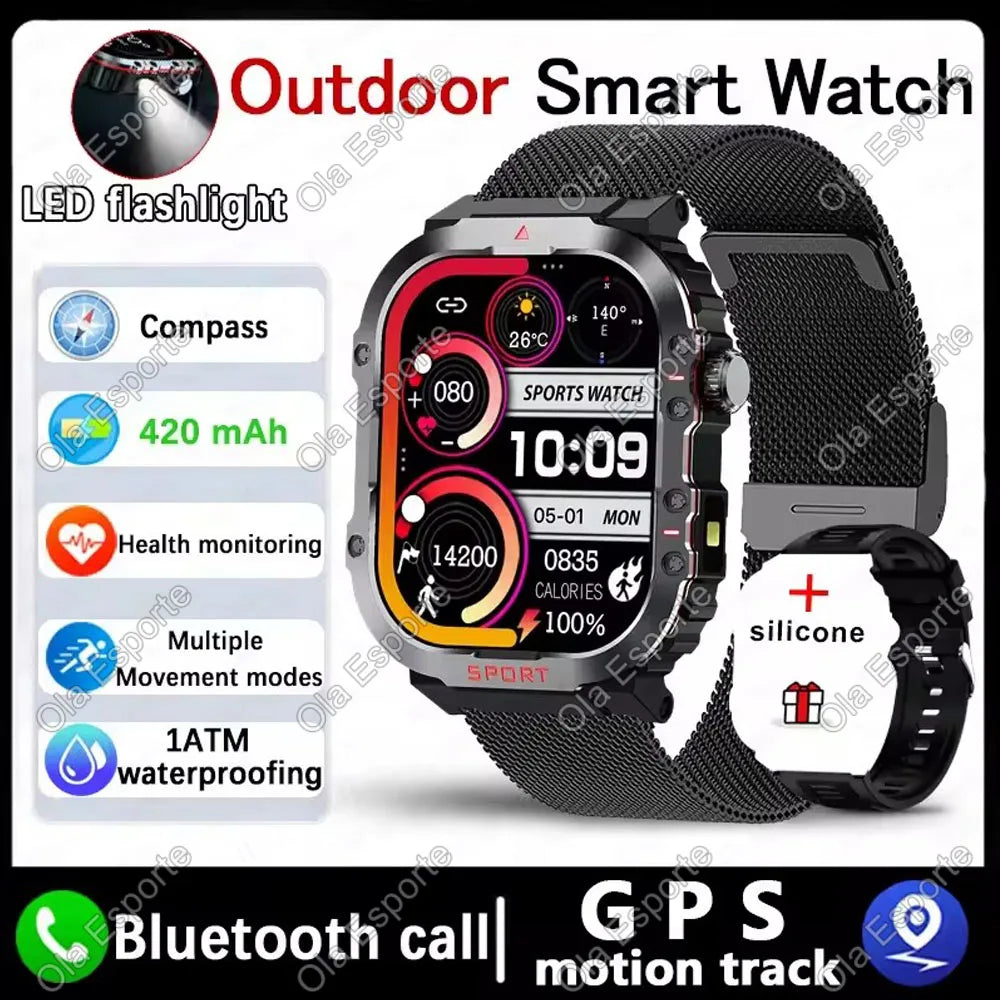Rugged Outdoor Smart Watch