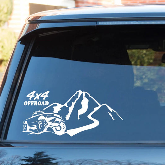 4x4 Offroad Car Bumper Sticker - 3 - cs | ONEFY.SHOP