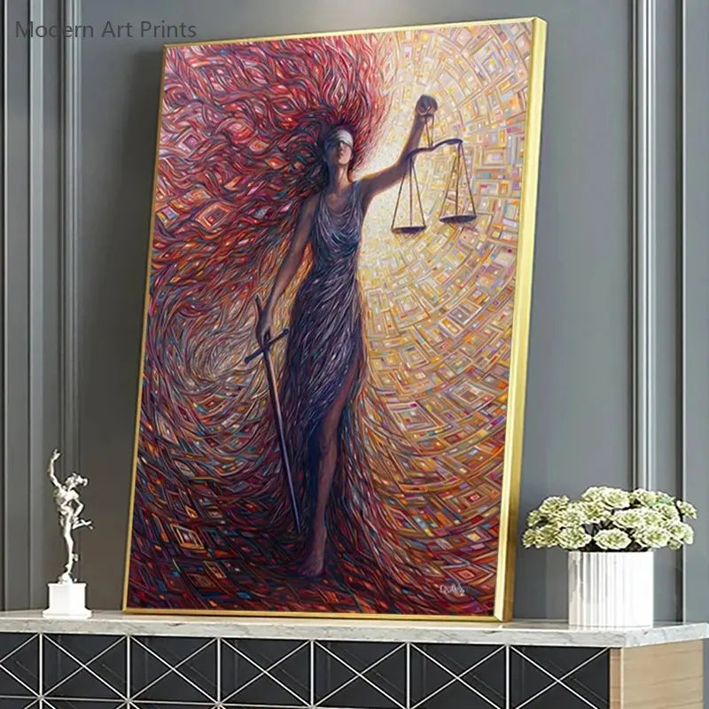Goddess of Justice Lawyer Posters - 2 - aw  | ONEFY.SHOP