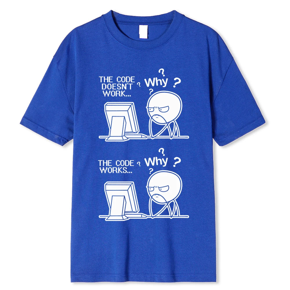 T-shirt « Code ne fonctionne pas » - 2 - PS | ONEFY.SHOP