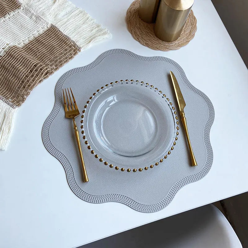 6PCS Placemats Sets Leather - 6 - km | ONEFY.SHOP