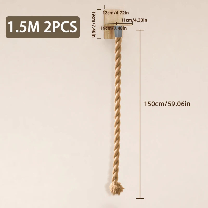 Cat Wall Sisal Rope Toy - 5 - ps | ONEFY.SHOP