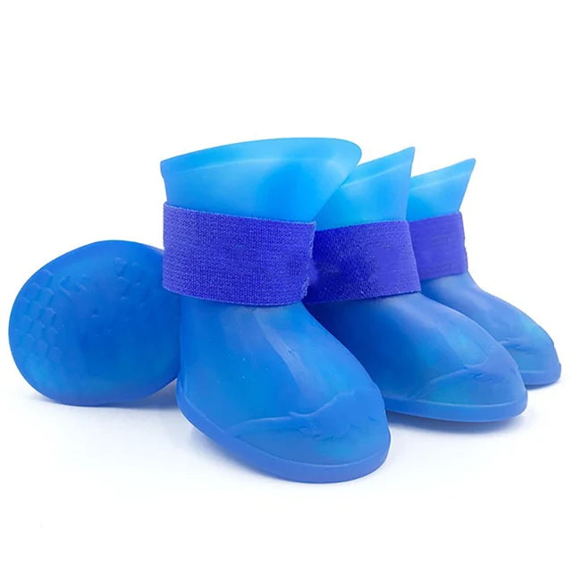 4Pcs Pet Rainshoe Anti-Slip Rubber - 8 - pn | ONEFY.SHOP
